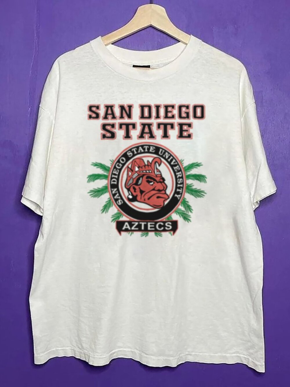 Vintage SDSU San Diego State Aztecs Football Shirt, San Diego State University